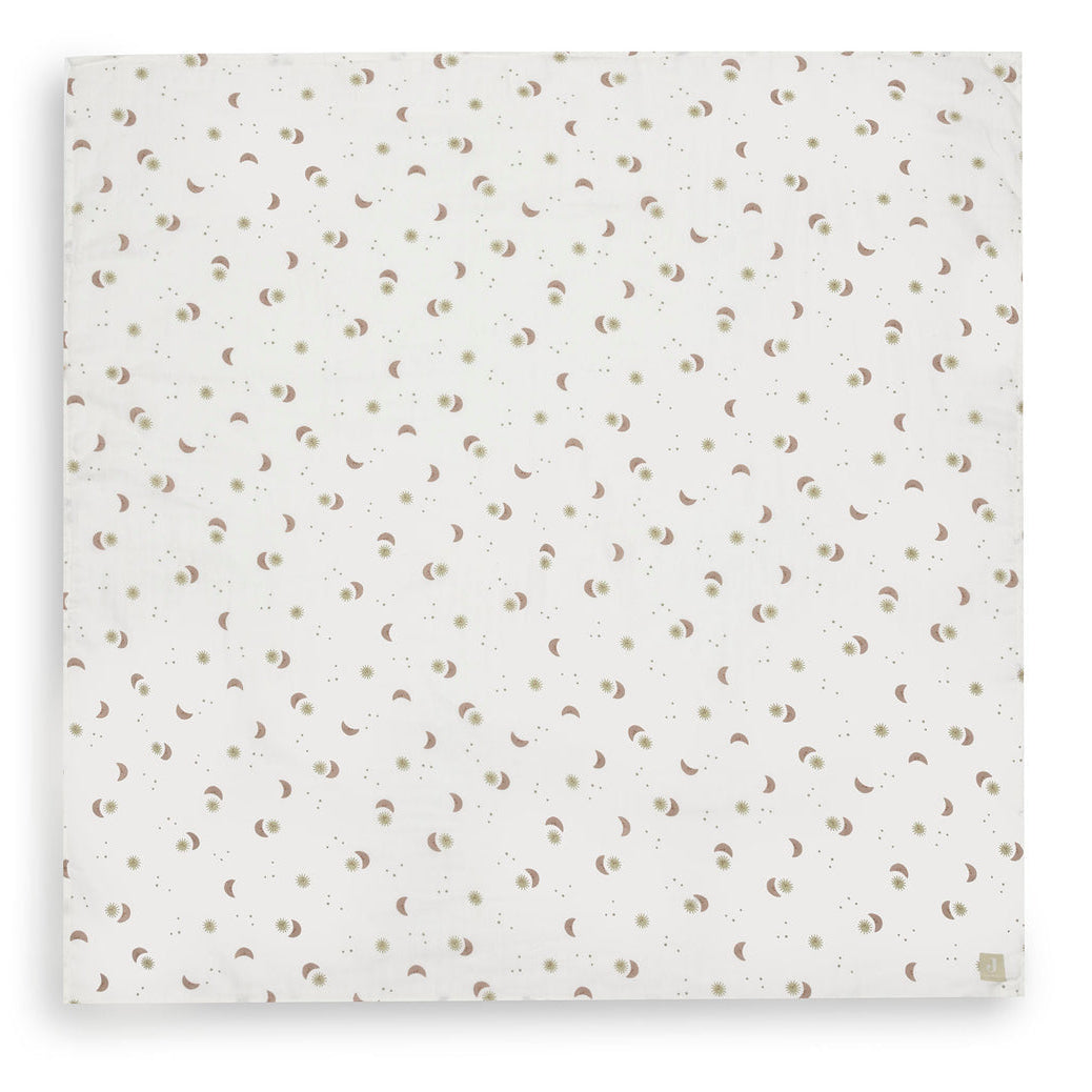 Jollein – Swaddle Muslin 115 x 115cm – Over the Moon (2 Pack)