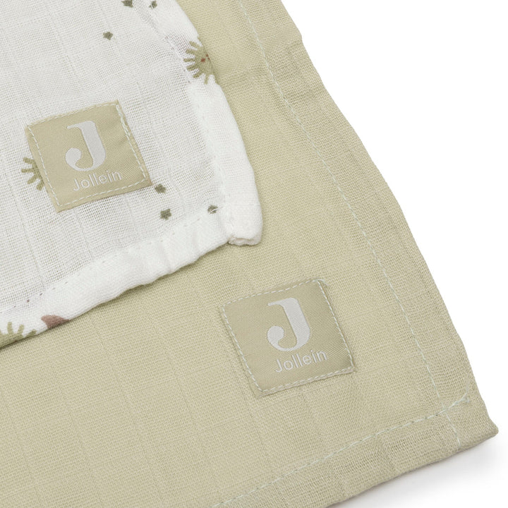 Jollein – Swaddle Muslin 115 x 115cm – Over the Moon (2 Pack)