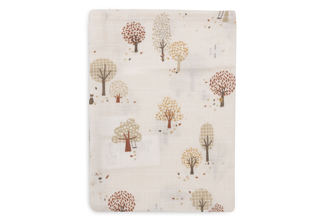 Jollein - Washcloth Muslin - 15x20cm - Tiny Park  (3 pack)