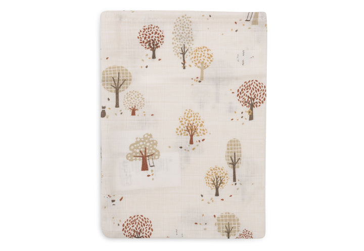 Jollein - Washcloth Muslin - 15x20cm - Tiny Park  (3 pack)