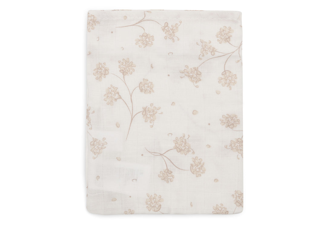 Jollein -  Washcloth Muslin - 15x20cm - Leafy Dreams - (3 pack)