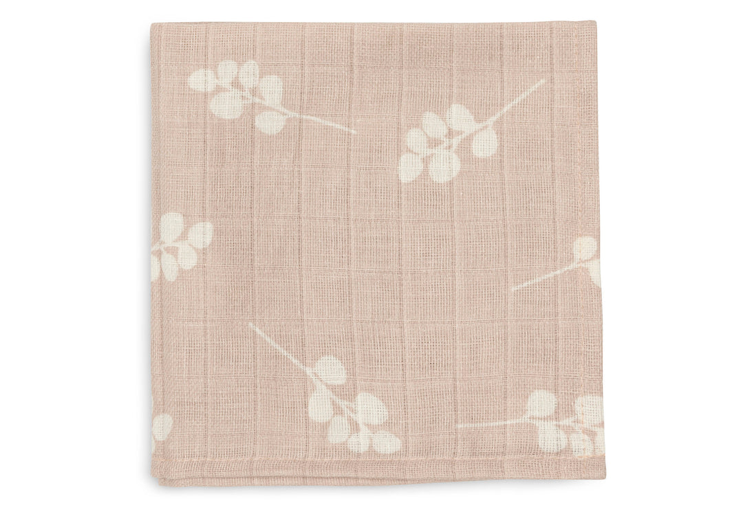 Jollein - Muslin Mouth Cloth 31 x 31cm - Twig Wild Rose (3 Pack)