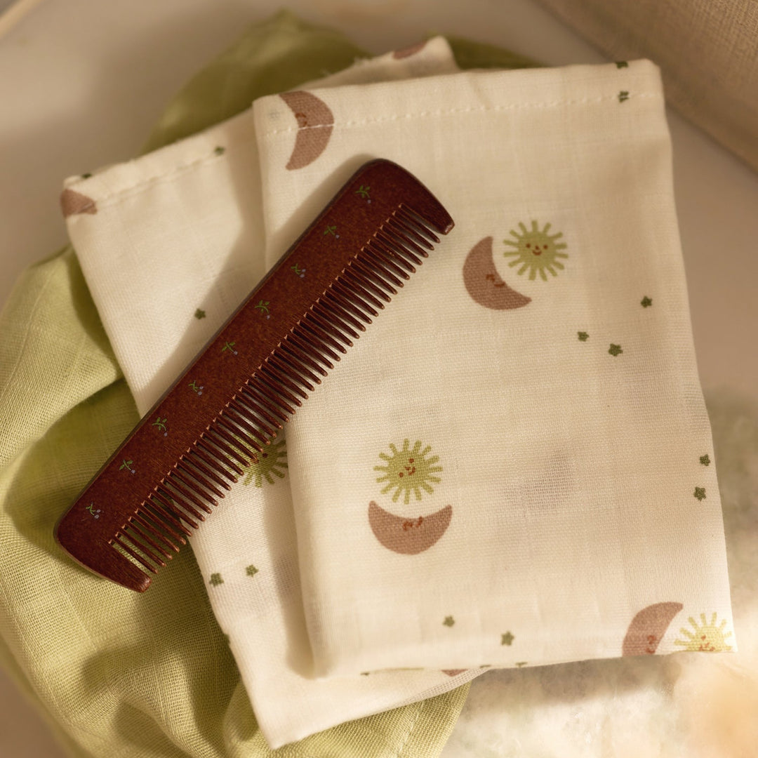 Jollein – Muslin Mouth Cloths 31 x 31cm – Over the Moon (3 Pack)