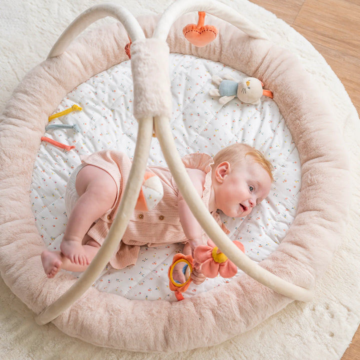 Nattou - Stuffed Playmat with Arches - Mila, Zoe and Lana