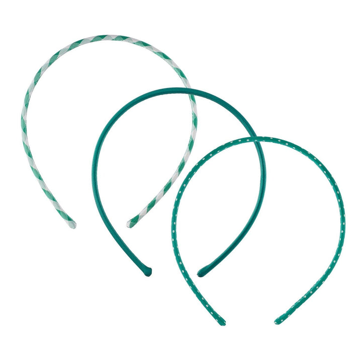 Rockahula - School Headbands - Green - 3 Pack