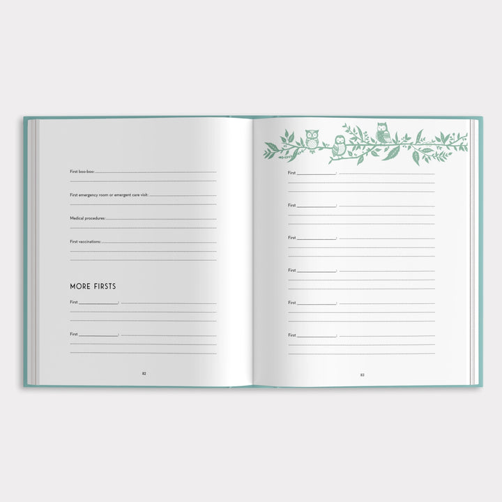 Paige Tate & Co. - My Baby's Book: A Keepsake Memory Book For Parents - Mabel & Fox