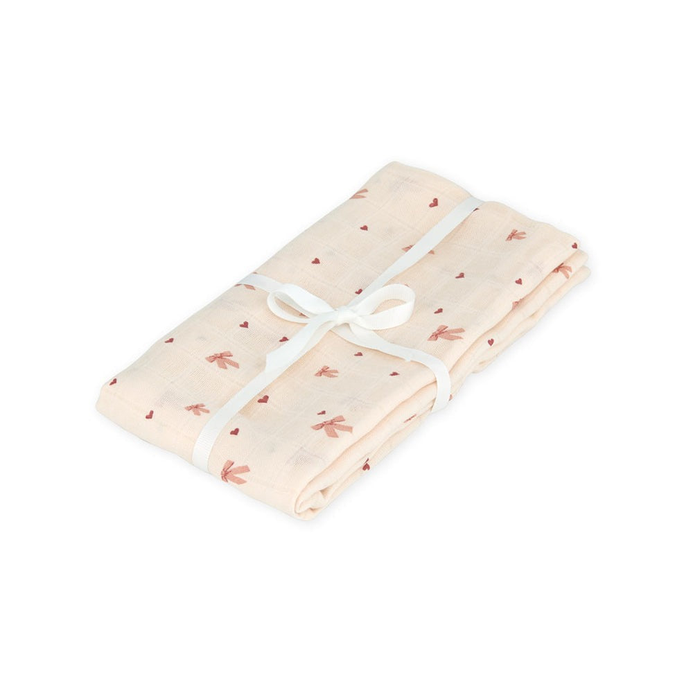 Cam Cam Copenhagen - Swaddle - Bows - Mabel & Fox
