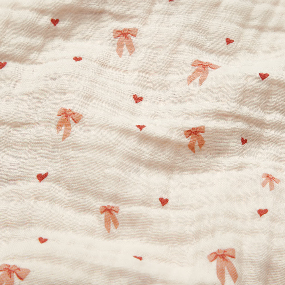 Cam Cam Copenhagen - Jersey Swaddle - Bows - Mabel & Fox