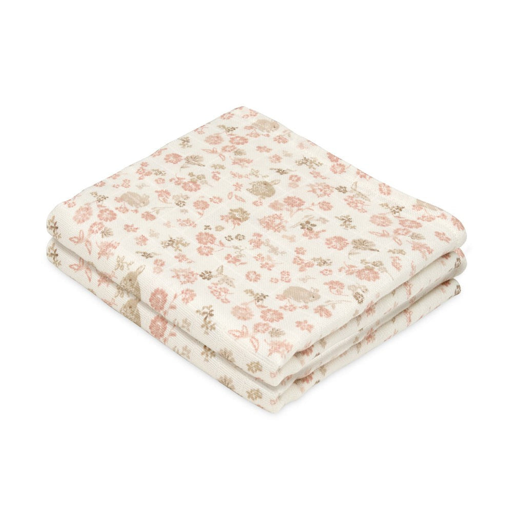 Cam Cam Copenhagen - Muslin Cloth, Printed - GOTS - Augusta (2 Pack) - Mabel & Fox