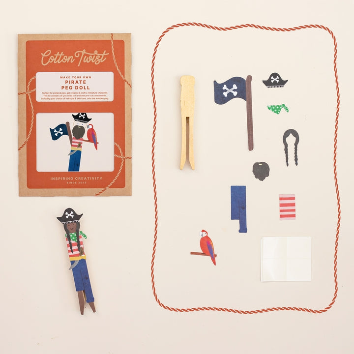 Cotton Twist – Make Your Own Pirate Peg Doll