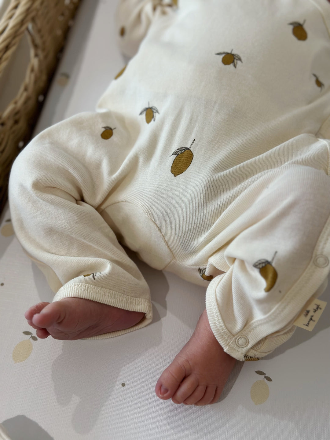 Konges Slojd - Newborn Onesie - Lemon