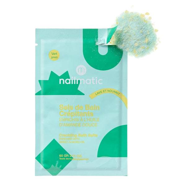 Nailmatic - Crackling Bath Salts - Green