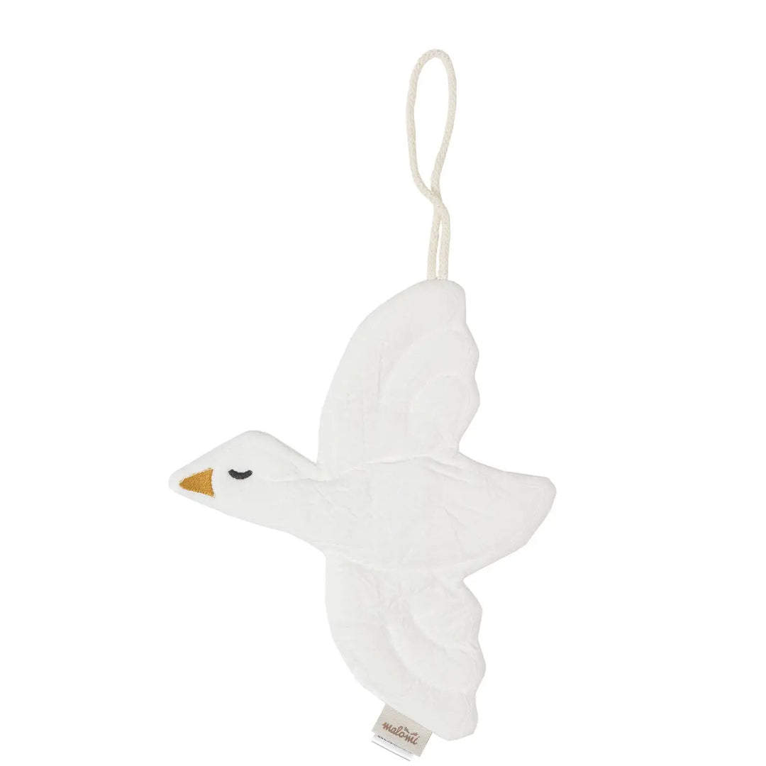 Malomi- Pacifier holder- Bird Ecru