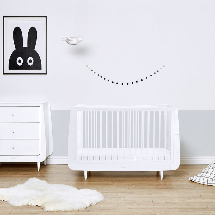 Snuz - Skandi White SnuzKot - Cot Bed