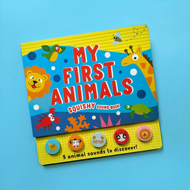 My First Animals Squishy Press and Play Sound Book