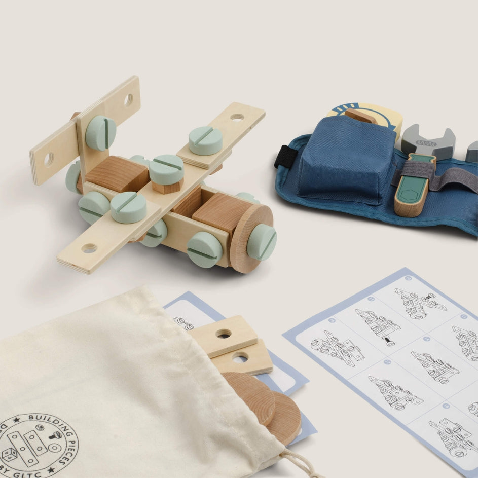 Great Little Trading Company - Build-It Wooden Tool Set