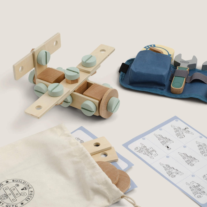 Great Little Trading Company - Build-It Wooden Tool Set