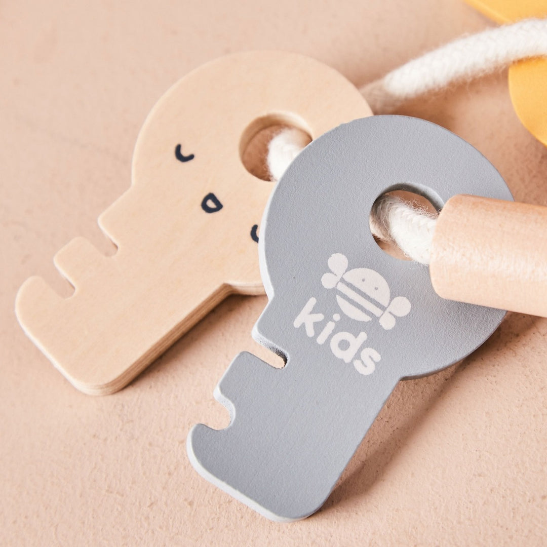 Just Bee Kids - Wooden Phone & Keys Toy Set
