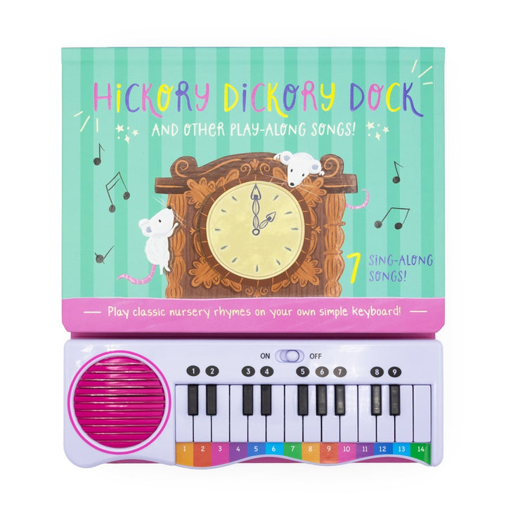 Hickory Dickory Dock – Colour-Coded Nursery Rhyme Piano Book - Mabel & Fox