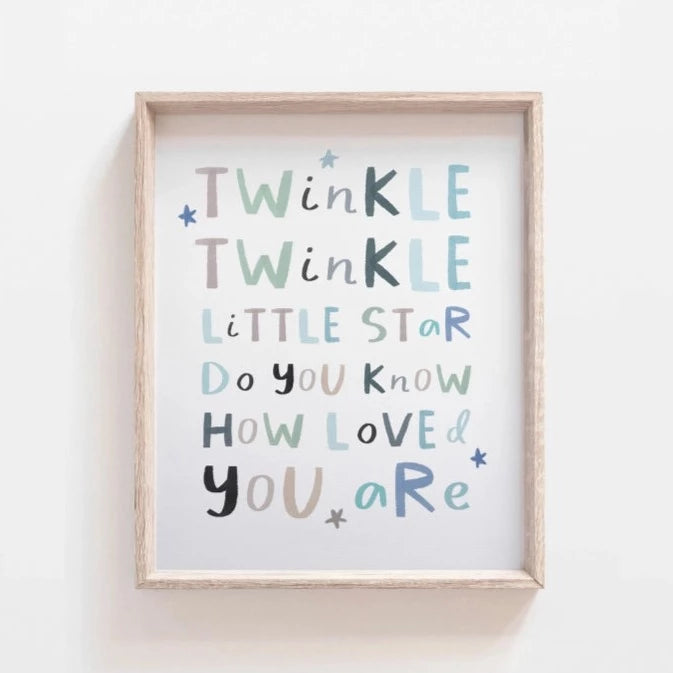 Made for Maise - Art Print - Twinkle Twinkle Little Star Decor