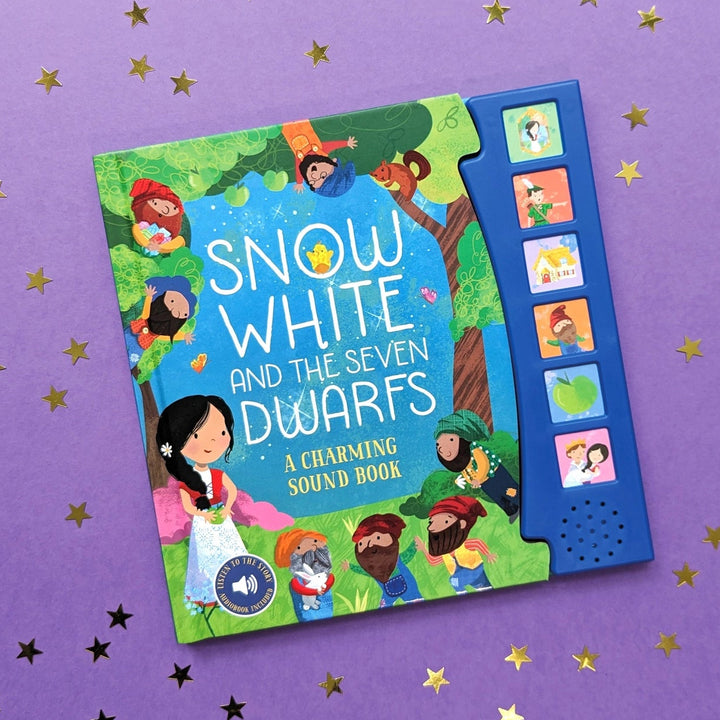 6 Button Sound Book - Snow White and the Seven Dwarfs Fairy Tale - Mabel & Fox