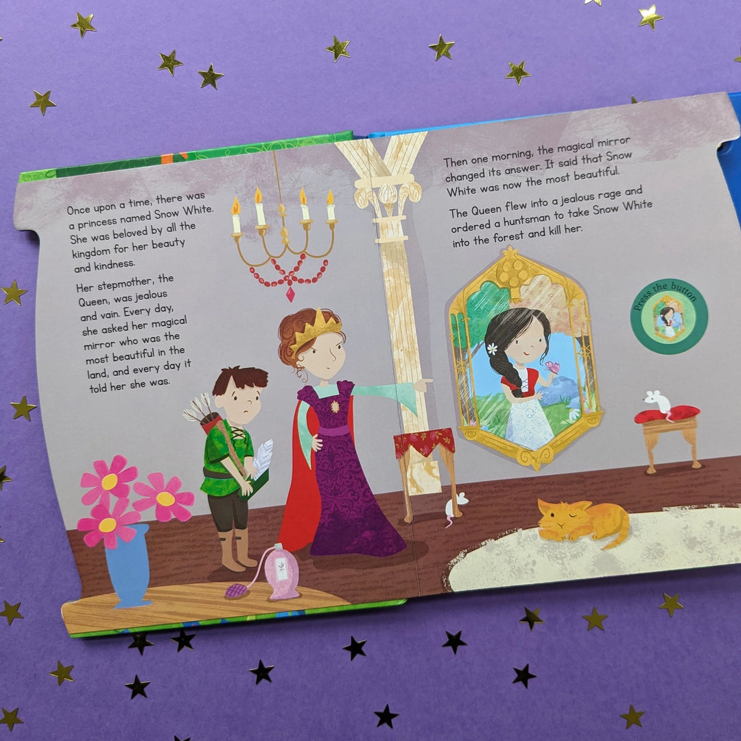 6 Button Sound Book - Snow White and the Seven Dwarfs Fairy Tale - Mabel & Fox