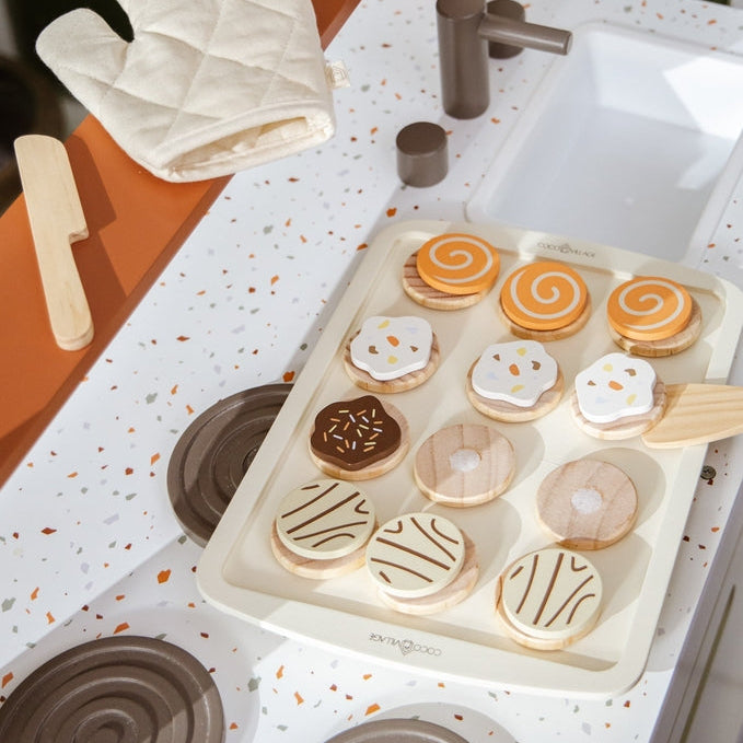 Coco Village - Wooden Cookies Playset & Accessories