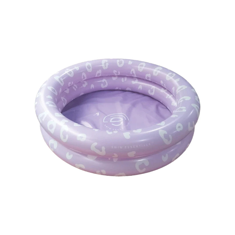 Swim Essentials - Inflatable Swimming Pool -Lilac Leopard- 100cm