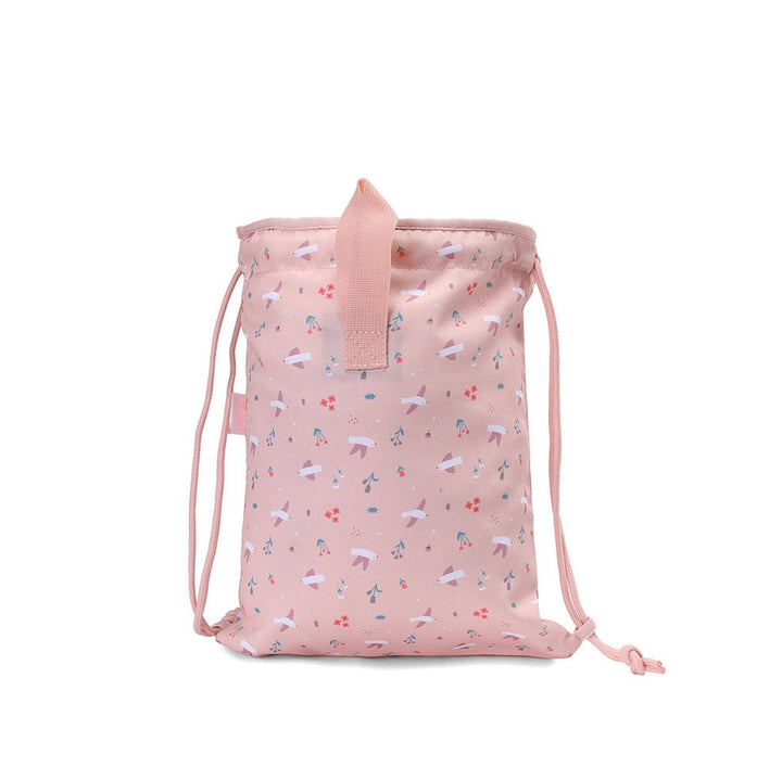 Tutete – Fabric Drawstring Backpack – Blossom Birds