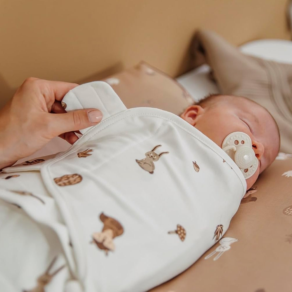 Meyco - Swaddle Wrap - Forest Animals (0-3m) (2 Pack)