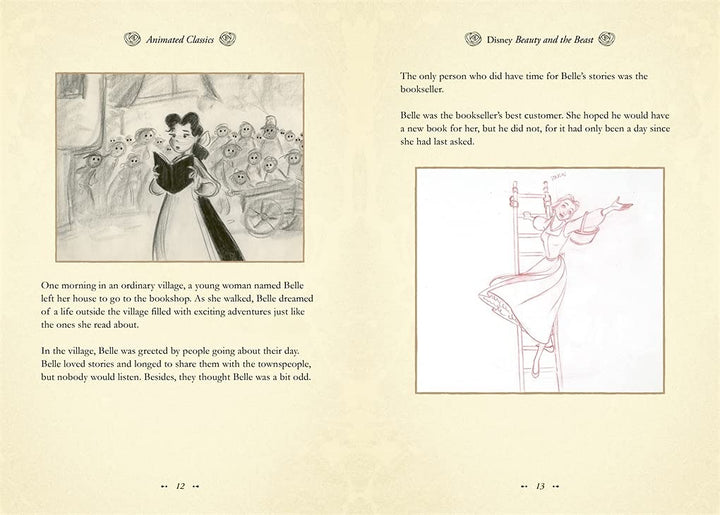 Beauty And The Beast (Disney Animated Classics)