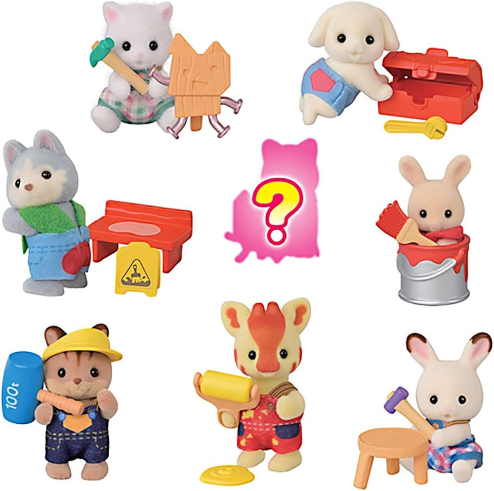 Sylvanian Families - Baby Builders Blind Bag Toy - Mabel & Fox