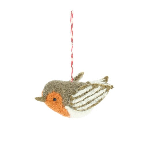 Fiona Walker - Christmas Decoration - Cute Robin - Mabel & Fox