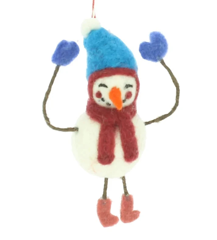 Sample Sale (Damage) - Fiona Walker - Christmas Decoration - Snowman - Mabel & Fox