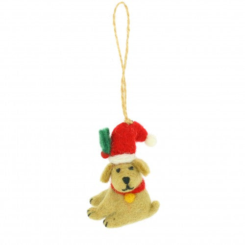 Fiona Walker - Christmas Decoration - Labrador - Mabel & Fox