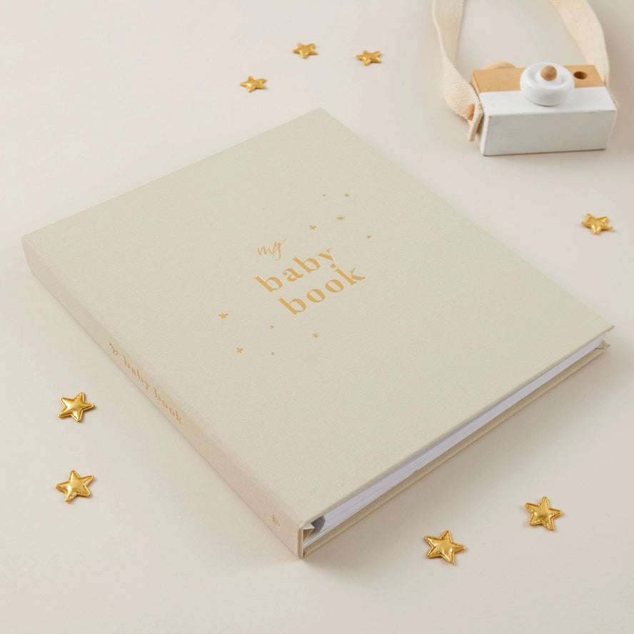 Blush & Gold - Baby Book - Pearl