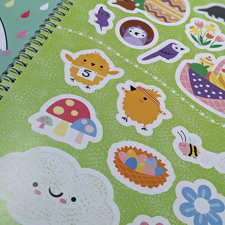 Big Sticker Activity Book – Easter - Mabel & Fox
