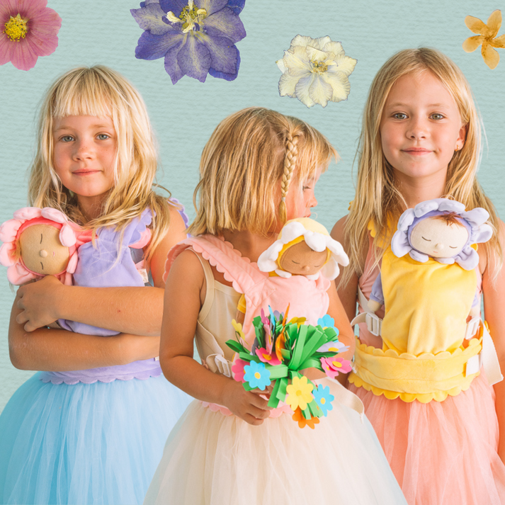 Dinkum Dolls – Petal Dozy Dinkums – Twinkle Fuchsia