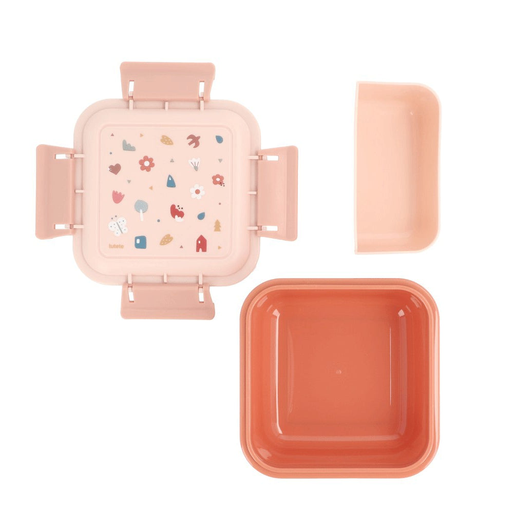 Tutete - Large Lunch Box - Geometric Nature - Mabel & Fox