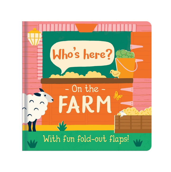 Who’s Here On the Farm – Fold Out Board Book