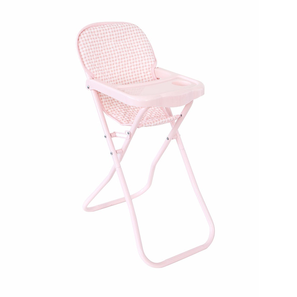 Tutete - Monnëka Doll High Chair - Vichy
