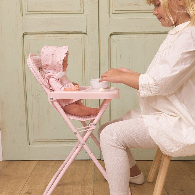 Tutete - Monnëka Doll High Chair - Vichy