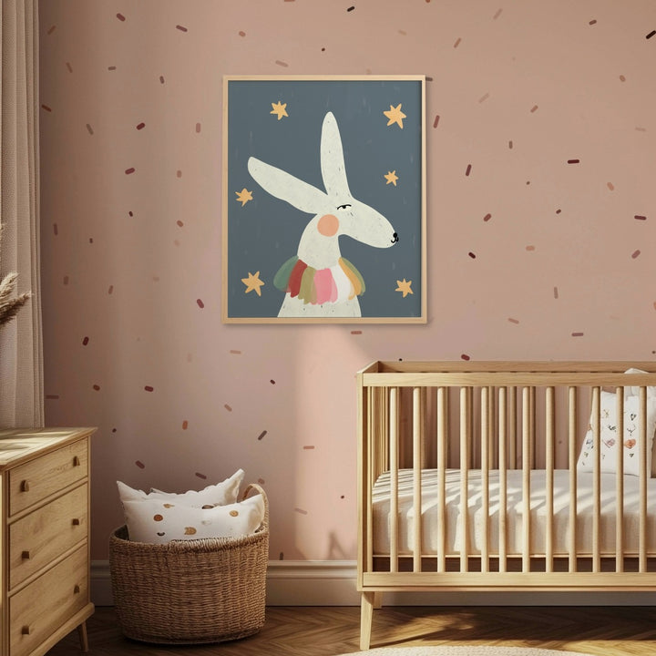 Lara & Kin - Art Print - Boho Bunny Rabbit