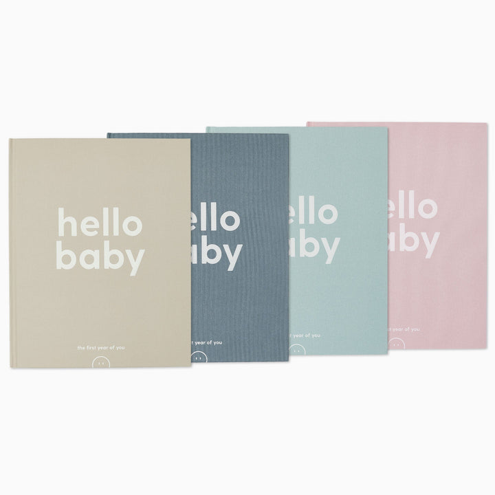 Baby Mori - Hello Baby Book- Blue