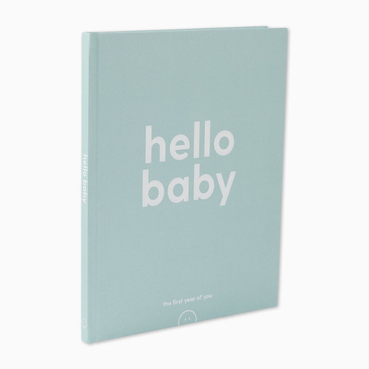 Baby Mori - Hello Baby Book - Mint