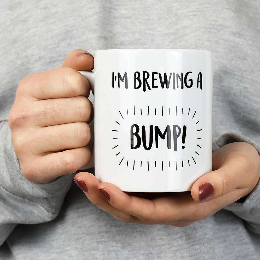 Ellie Ellie - Mug- I'm Brewing A Bump