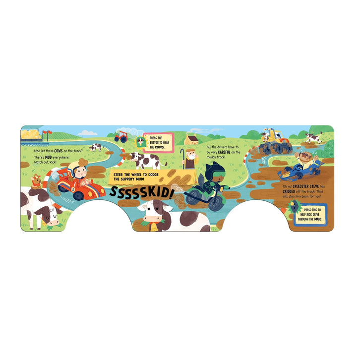 Get Set, Go! – Race Car Rally Children's Sound Book