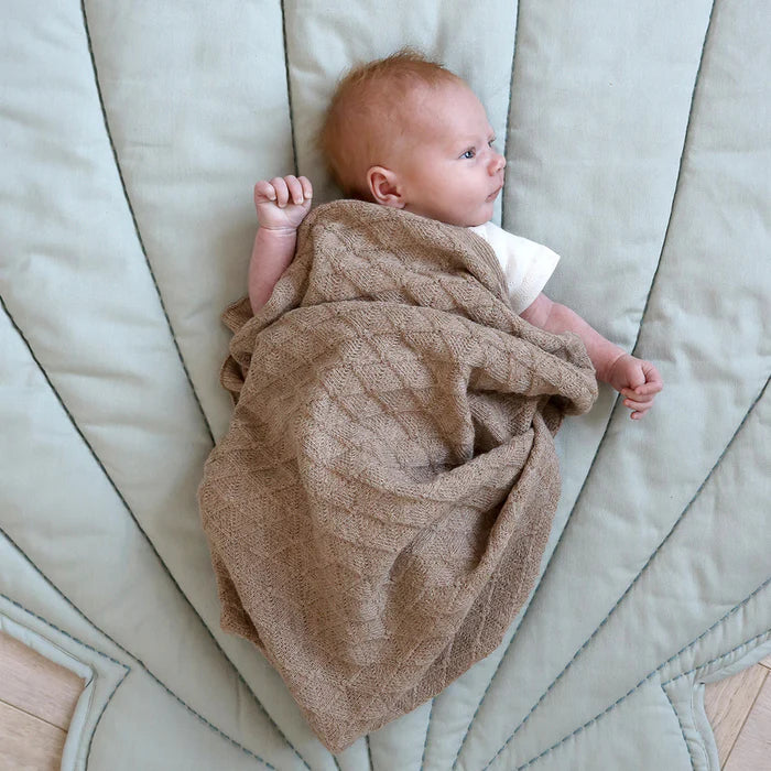 Cam Cam Copenhagen - Sea Shell Playmat -Dusty Green - Mabel & Fox