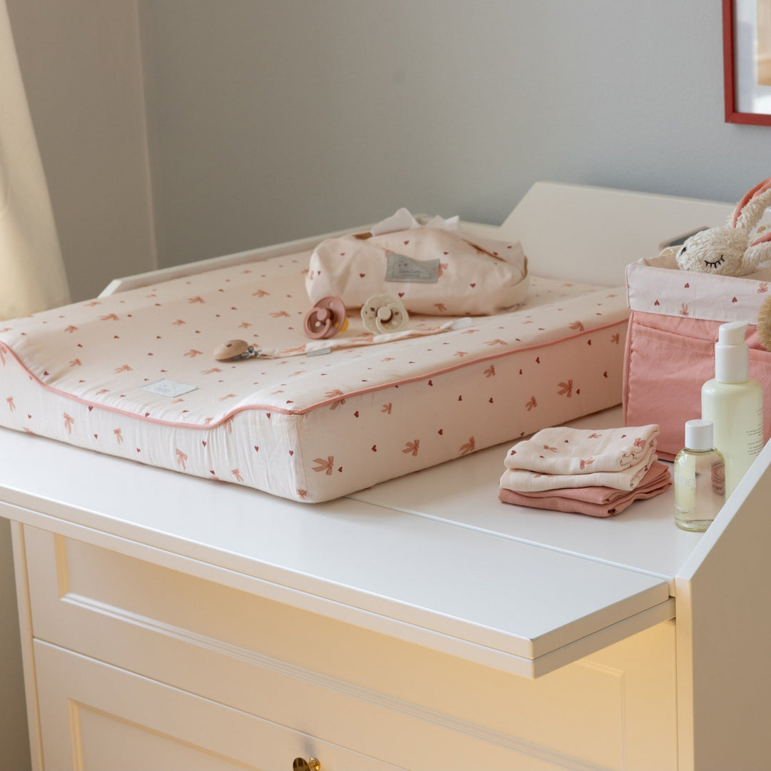 Cam Cam Copenhagen - Changing Cushion - Bows - Mabel & Fox