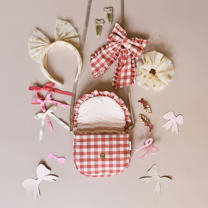 Rockahula – Hair Clips – Scalloped Bow Tie (3 Pack) - Mabel & Fox